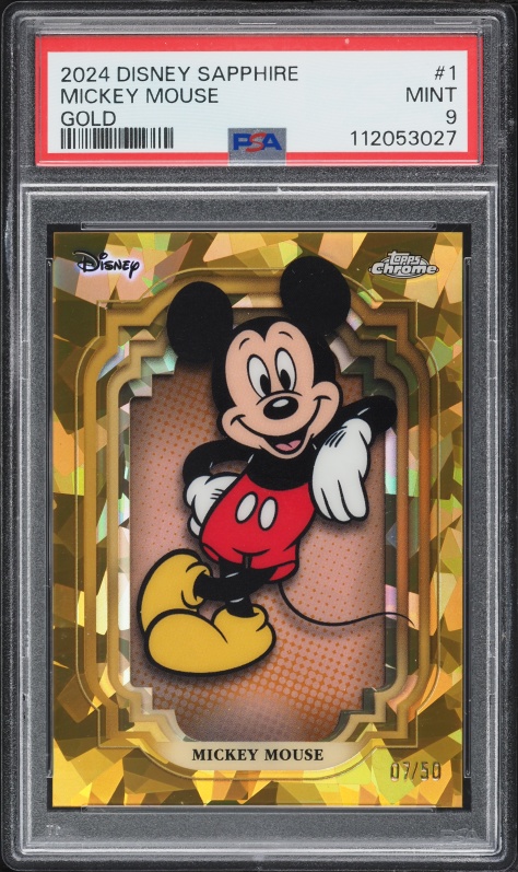 2024 Disney Lorcana D23 Expo Promo Mickey Mouse #07 PSA 10 GEM