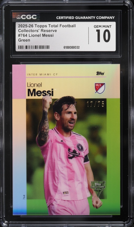 2025 Topps Total Football Lionel Messi /99 #422 on Fanatics Collect