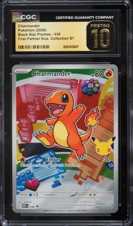 ポケモンカードゲーム PSA10 Charmander Obsidian Flames ETB Pokemon