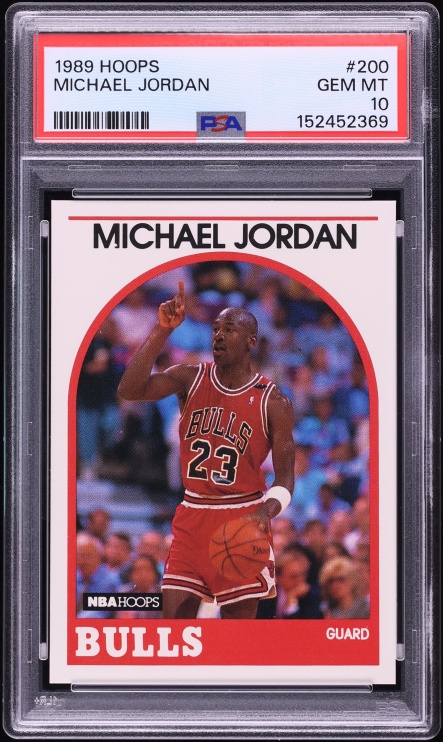 1989 Hoops Michael Jordan 200