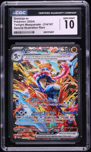 2024 Pokemon SV Black Star Promo Special Illustration Greninja ex