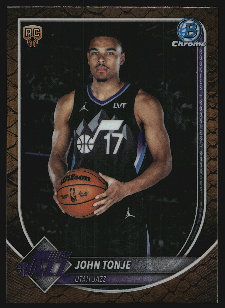 John Tonje #BCV-49 2025-26 Bowman Basketball Chrome Mojo