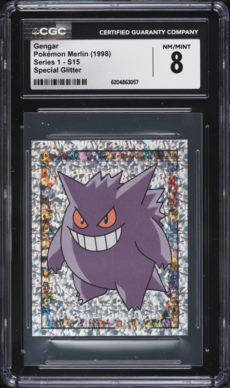 1998 Pokemon Japanese Blue Version Playing Cards 6 Of Spades