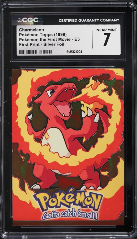 1999 charmeleon pokemon card value RARE Stage 1 24/102, Dragon Type Charmeleon 1999 Pokemon TCG Base