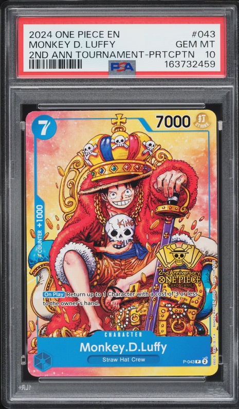 2024 One Piece Promo Convention Exclusive Monkey D. Luffy #P-043