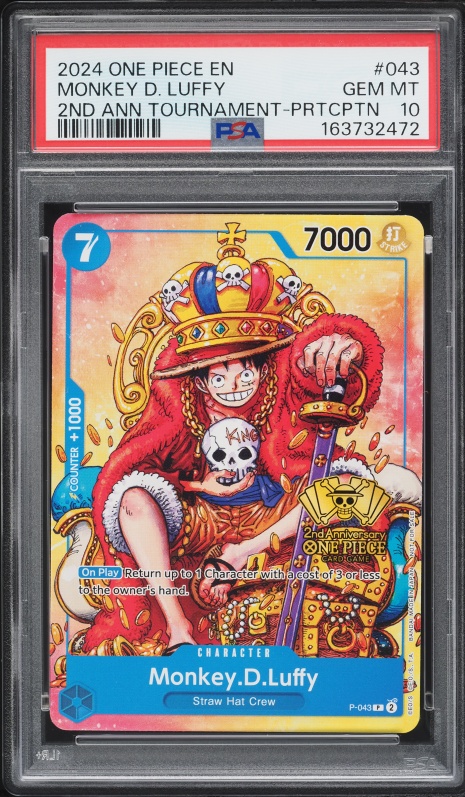 2024 One Piece Chinese 2nd Anniversary Box Marshall D. Teach #ST17