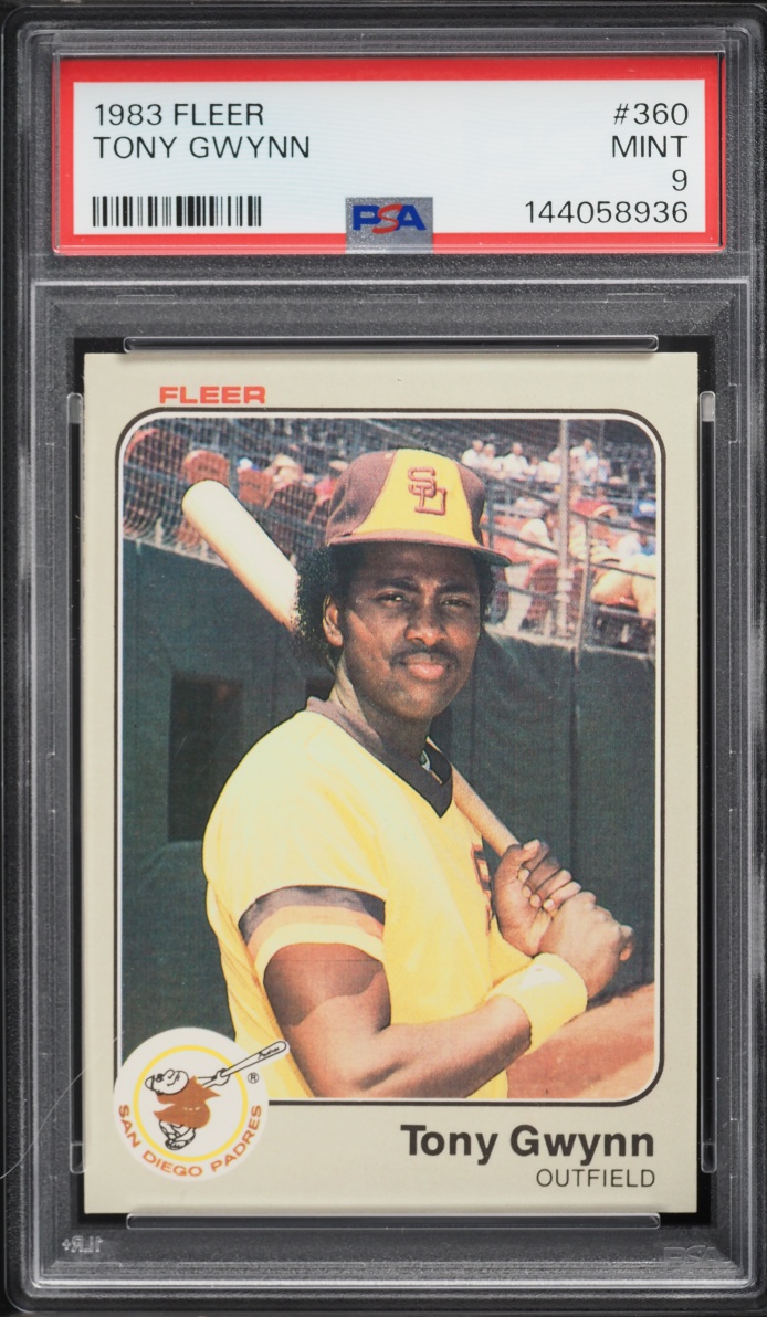 1983 Fleer Tony Gwynn ROOKIE #360 PSA 9 MINT