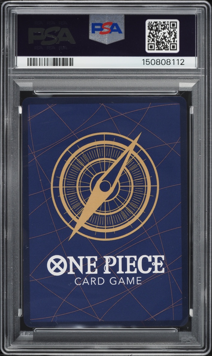 2024 One Piece Japanese Promo Premium Booster Storage Box Set Alt Art Nami #ST01-007 PSA 10 GEM