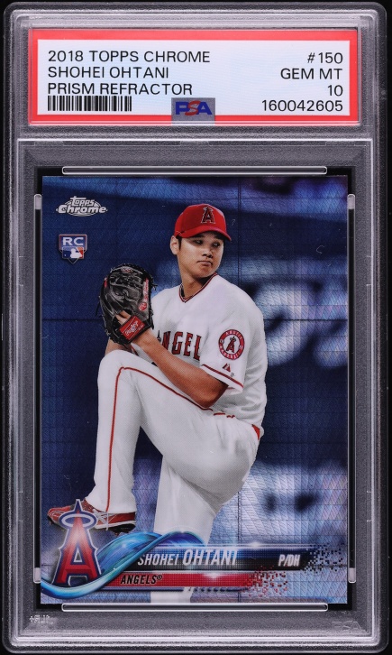 ぱ*ん様 2018 FINEST SHOHEI OHTANI RC GEM MT 2018 Topps Finest