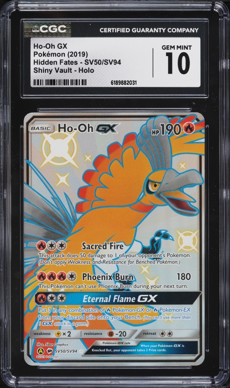 pokemon shiny ho oh card 077/063}Ethan's Ho-Oh ex Fire Fire Ho-Oh GX #SV50 Prices |