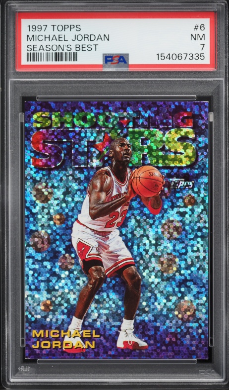 スポーツ選手 Michael Jordan SP PSA 9 1995 Topps Spark Plugs Michael Jordan #SP2 PSA 9 MINT on Fanatics