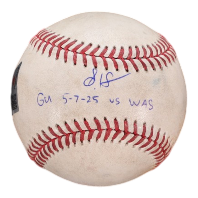 Fanatics Authentic Steven Kwan 直筆サインボール Fanatics Authentic Steven Kwan 直筆サインボール Steven Kwan Signed