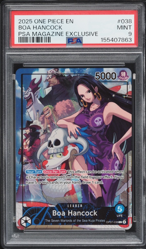 2025 One Piece Japanese The Azure Sea's Seven Leader Boa Hancock