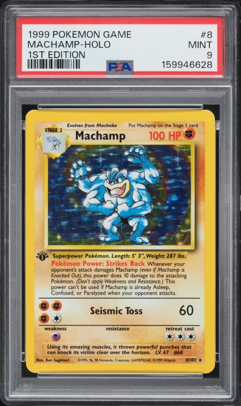 machamp 1st edition pokemon card value Dark (10/82) [Team Rocket Edition] Pokemon Machamp | Mercari