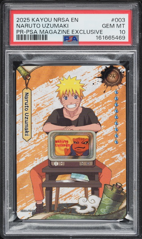 2012 Miracle Battle Carddass Naruto Shippuden Promo Naruto Uzumaki