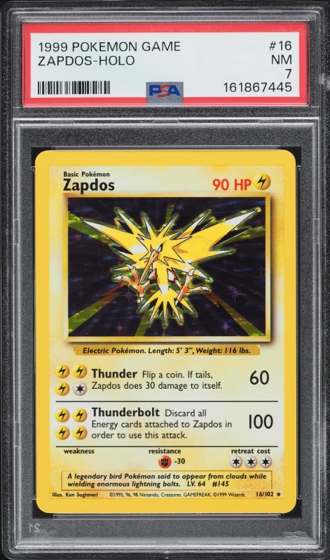 1998 Pokemon Japanese Starter Red Green Gift Set Holo Zapdos #145