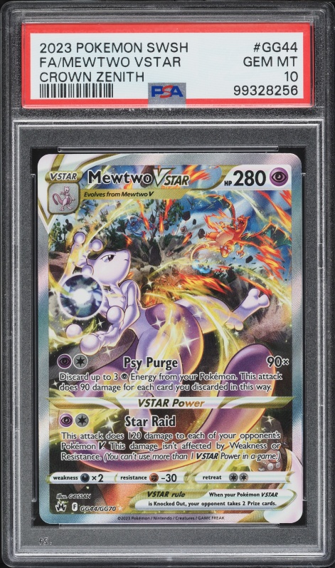 2022 Pokemon Japanese SWSH VSTAR Universe SAR Mewtwo VSTAR #221