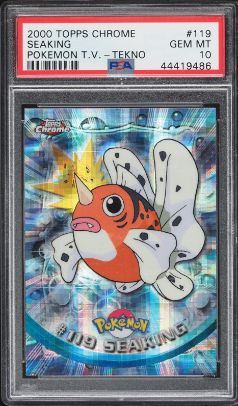 seaking pokemon card value - 28/162 BREAKThrough including damage Seaking (21/109) [EX: Battle Stadium]