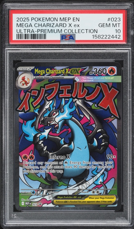2025 Pokemon Mega Evolution Promo Ultra Premium FA Mega Charizard