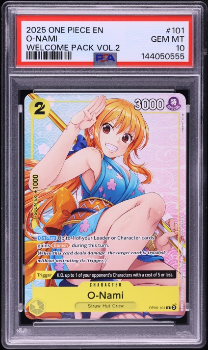 2025 One Piece Japanese Heroines Edition Alt Art Nami #EB03-053