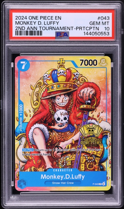 2024 One Piece Japanese Promo Cards Mini-Tin Vol.1 Monkey D. Luffy