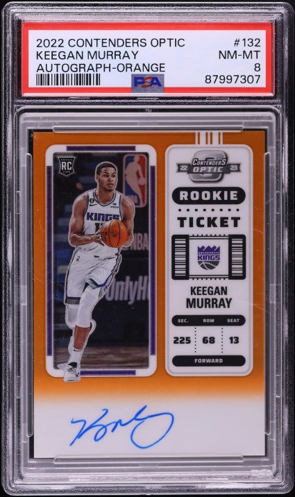 2022 Select Concourse Green Shock Keegan Murray ROOKIE #81 PSA 10