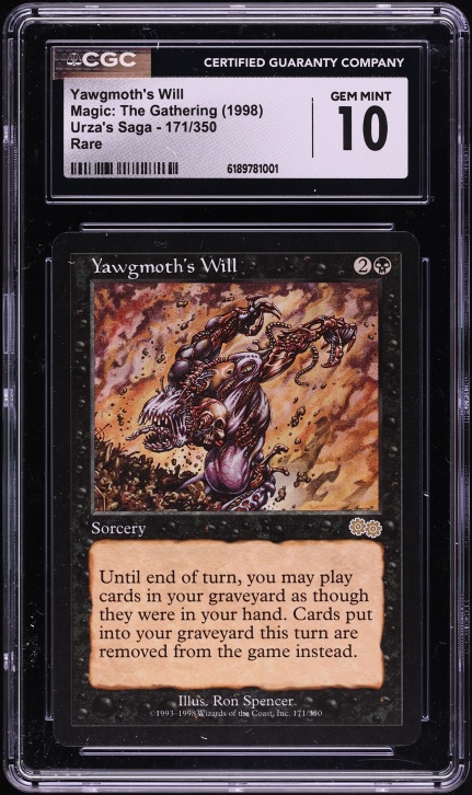 1994 Magic The Gathering MTG Revised Edition Mahamoti Djinn CGC 10