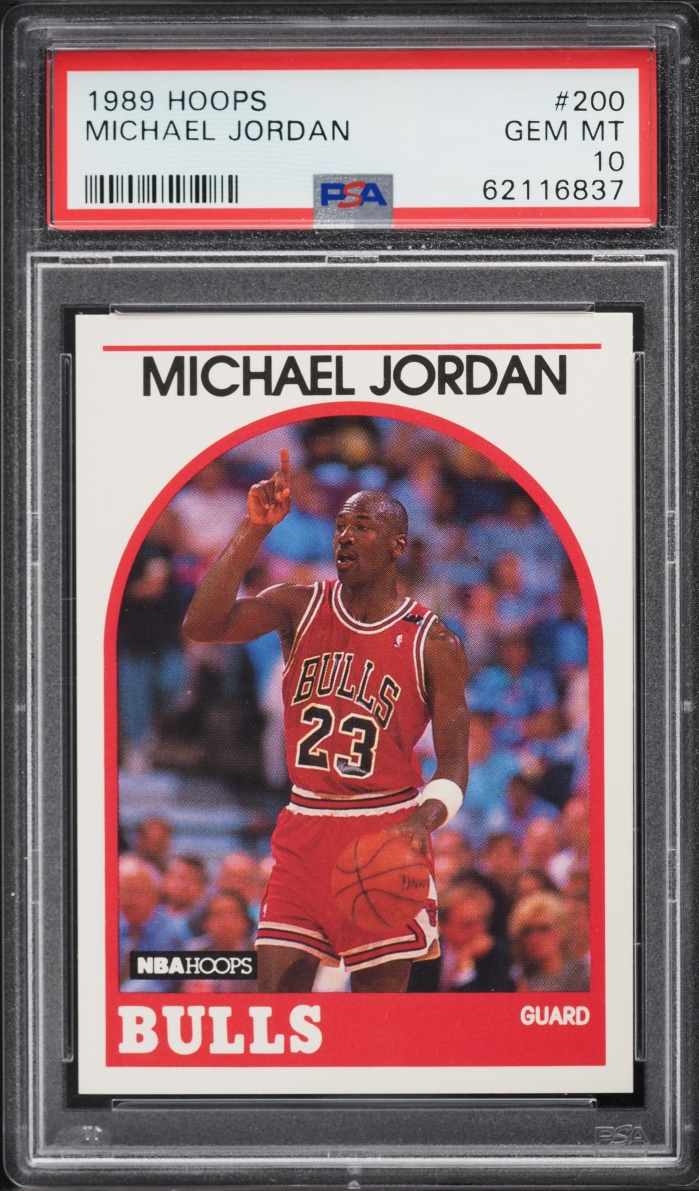 1989 Hoops Michael Jordan #200 PSA 10 GEM MINT