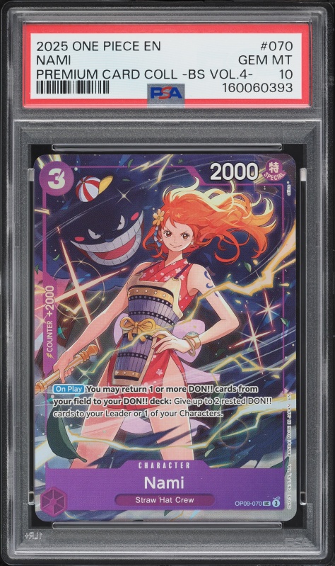 2025 One Piece Japanese Heroines Edition Alt Art Nami #EB03-053