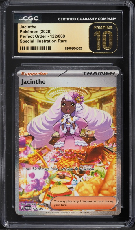2026 Pokemon Japanese Mega Nihil Zero SAR Jacinthe #116 CGC AUTH