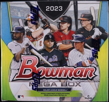 2023 Bowman Chrome Baseball Sealed Mega Box on Fanatics Collect