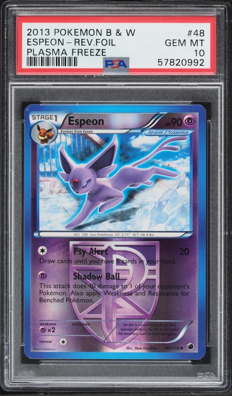 2010 Pokemon Japanese Reviving Legends 1st Edition Holo Espeon #24