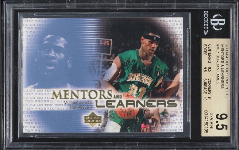 2003 Topps Contemporary Collection LeBron James ROOKIE #1 PSA 10