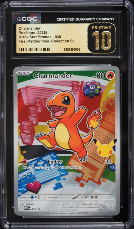 1999 Pokemon Base Set Shadowless 1st Edition Charmander #46 CGC