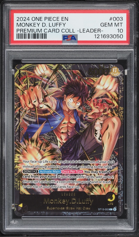 2024 One Piece Japanese Promo Emotion Exhibition Monkey D. Luffy