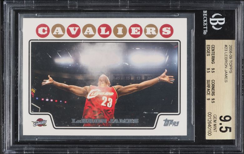 2007 Bowman Chrome LeBron James #23 PSA 10 GEM MINT on Fanatics