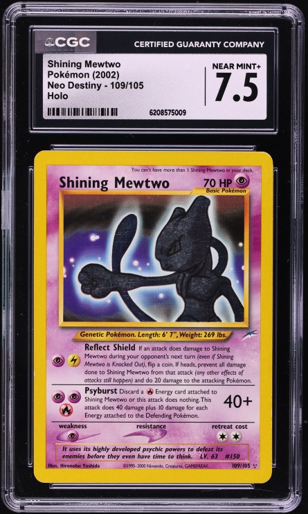 2002 Pokemon Japanese Promo Jr Rally Mewtwo #046/P PSA 10 GEM MINT