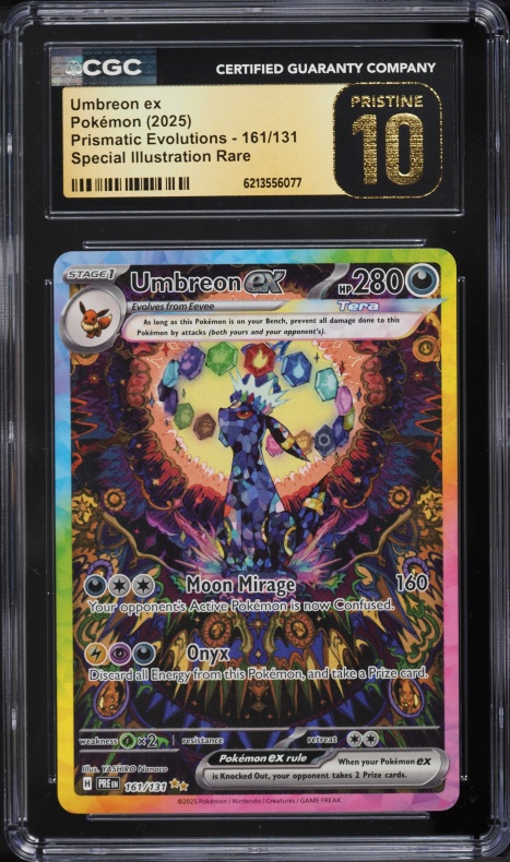 2025 Divine Cross Japanese Promo Misaka Mikoto #TKRG-PR-02 CGC 10
