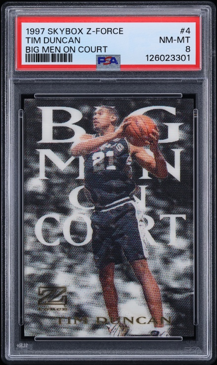 1997 Skybox Z-Force Big Men On Court Michael Jordan #9 BGS 10