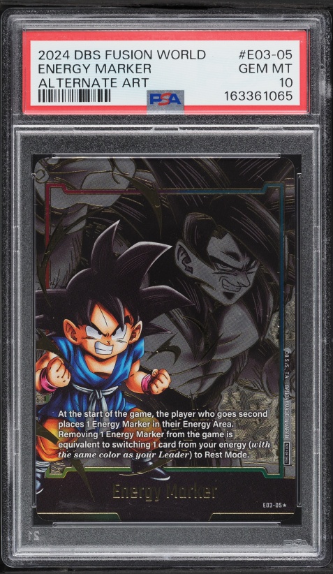 2024 Dragon Ball Super Promo Fusion World Energy Marker Alt Art