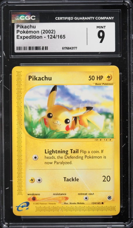 2002 Pokemon Legendary Collection Reverse Holo Pikachu #86 PSA 1