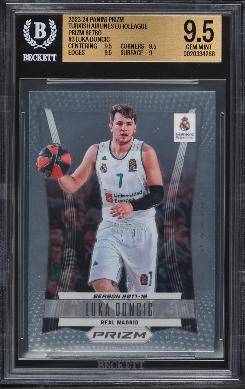 2023 Panini Prizm Dominance Silver Luka Doncic #2 PSA 10 GEM MINT