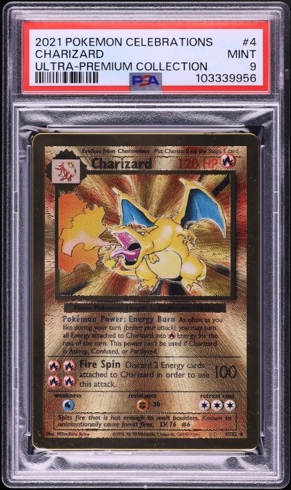 2020 Pokemon Japanese Uno Back Yellow #4 Charizard PSA 10 GEM MINT