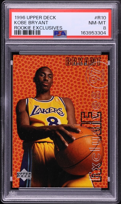1996 Skybox E-X2000 Kobe Bryant ROOKIE #30 PSA 9 MINT on Fanatics