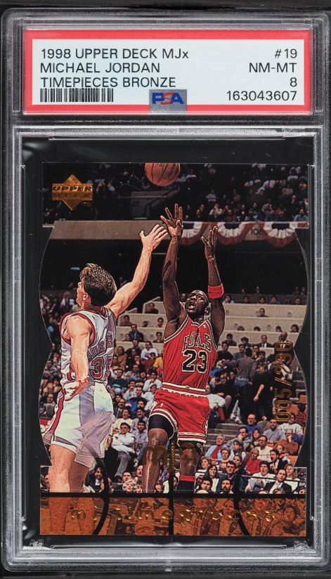 1998 Upper Deck MJx Timeline Michael Jordan #74 BGS 9.5 GEM MINT