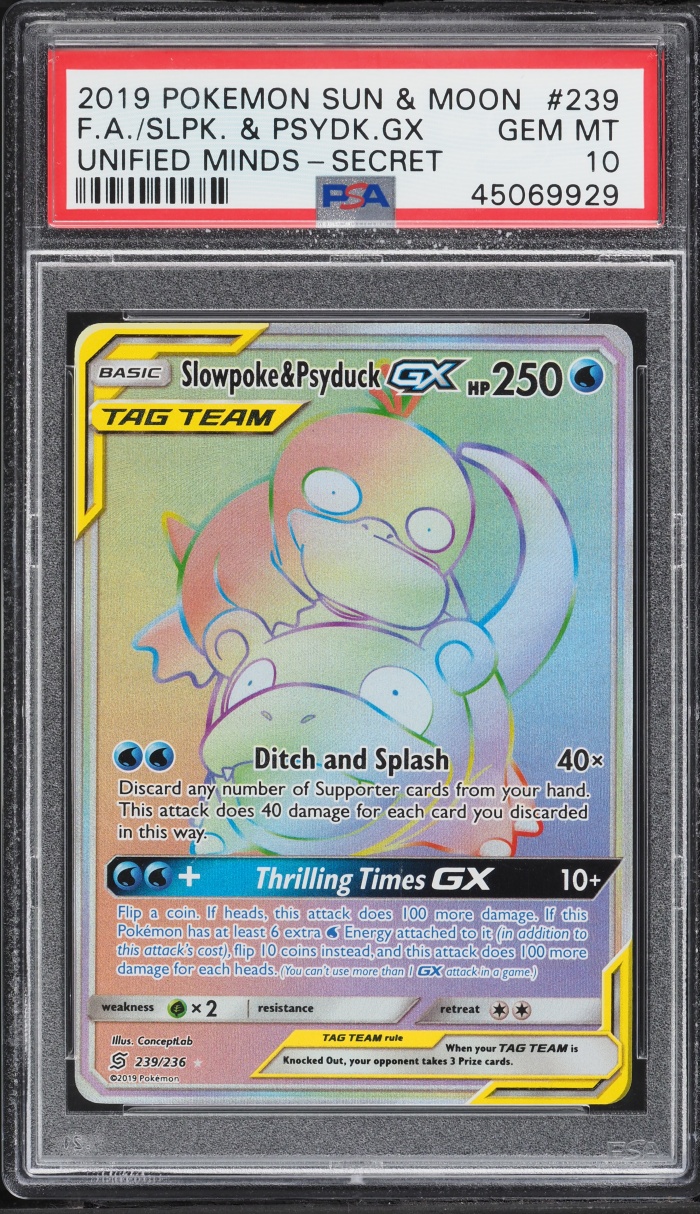 Slowpoke & Psyduck GX