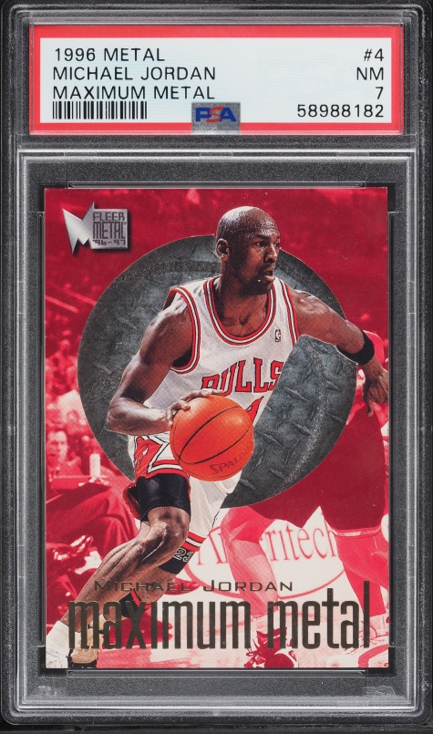 1996 SPx Holoview Heroes Die-Cut Michael Jordan #H1 BGS 9.5 GEM