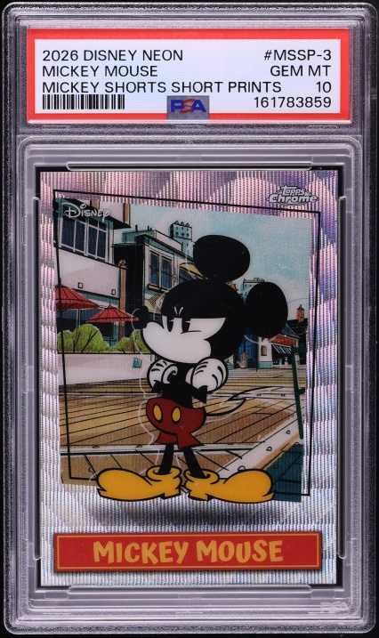2024 Disney Lorcana D23 Expo Promo Mickey Mouse #7 PSA 10 GEM MINT