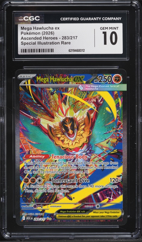 2026 Pokemon Mega Evolution Ascended Heroes SIR Mega Hawlucha Ex