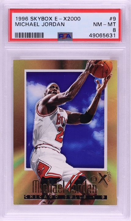 1996 SPx Holoview Heroes Die-Cut Michael Jordan #H1 BGS 9.5 GEM
